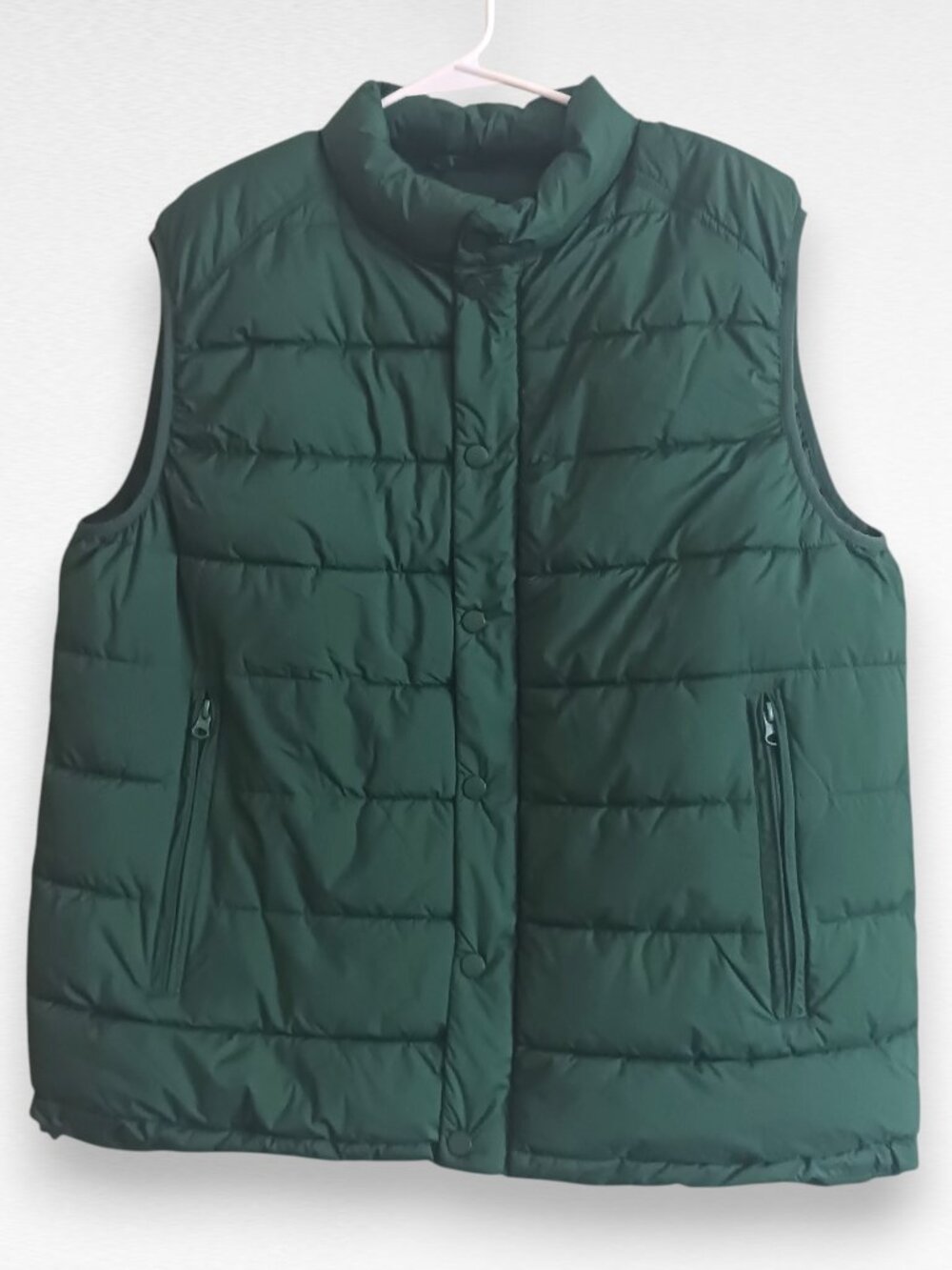 NWT Men's Green Quilted Vest